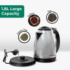 Zenora 2L Stainless Steel Cordless Kettle