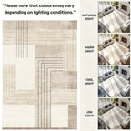 Zenora Seven Deer Velvet Area Mat