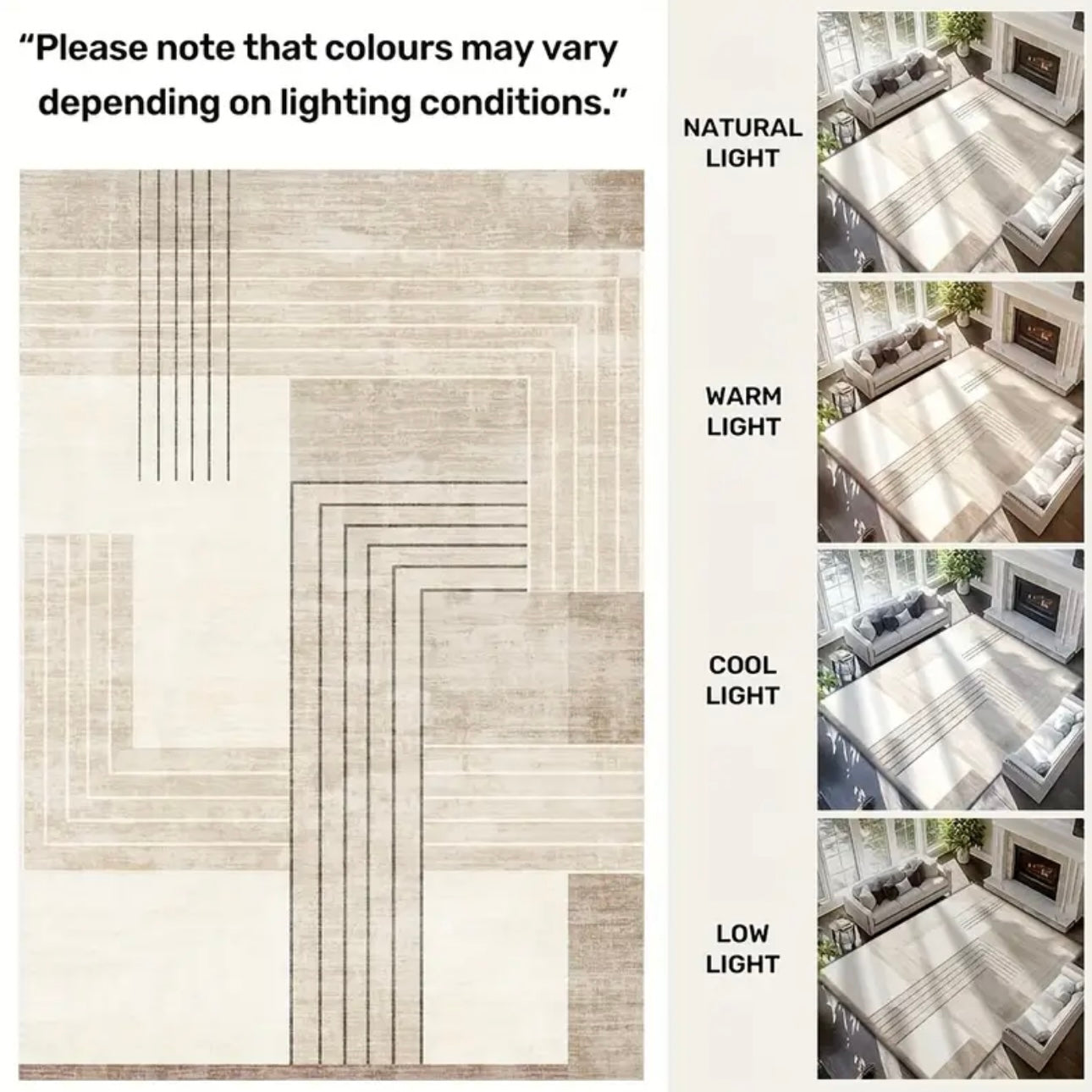 Zenora Seven Deer Velvet Area Mat