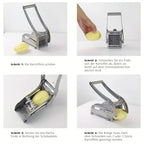 Zenora Stainless Steel Vegetable & French Fry Cutter