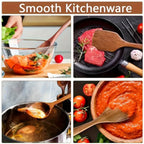 Zenora 9-Piece Wooden Cooking Utensil Set