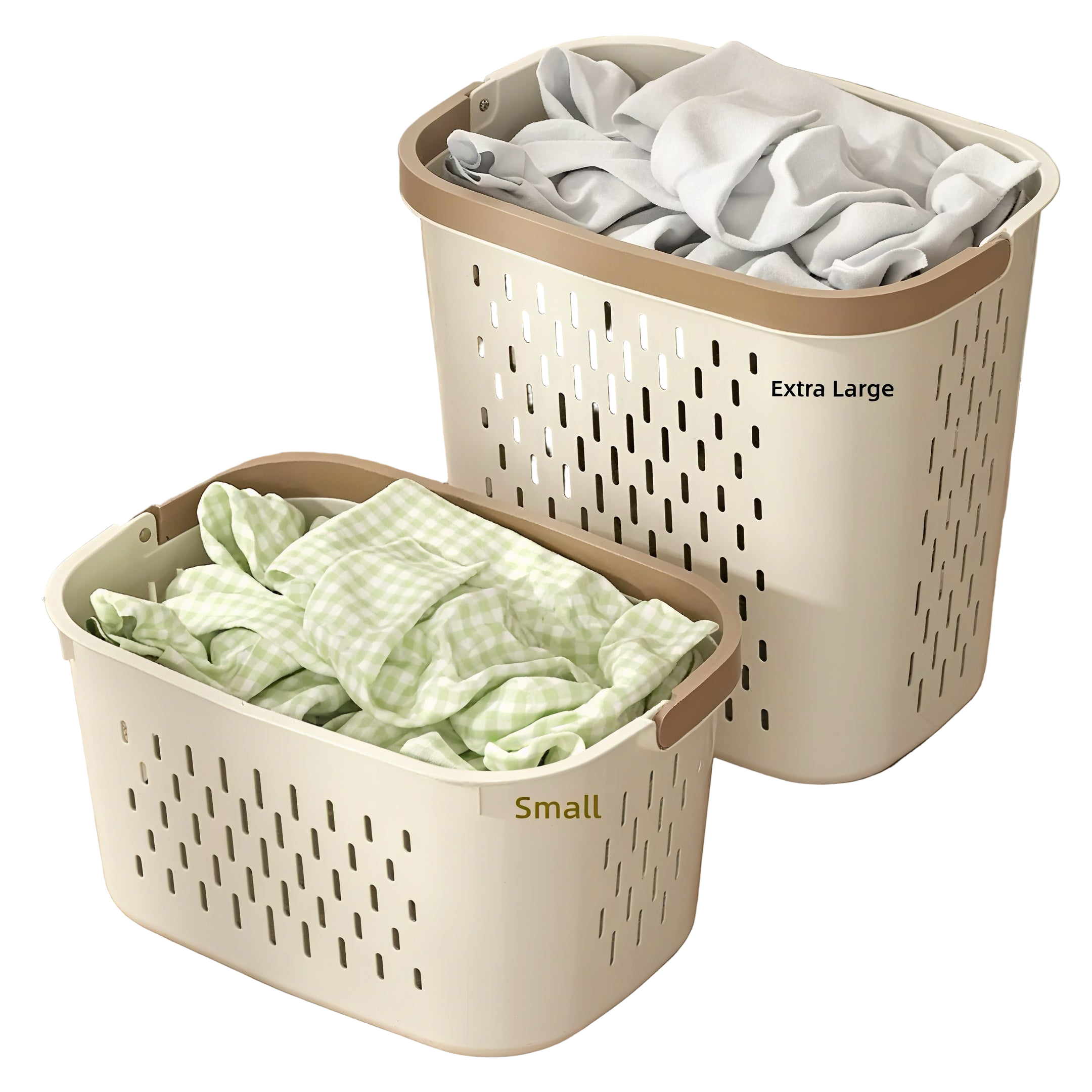 Zenora 2-Piece Large Laundry Hamper Set