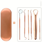 Zenora 6pcs Dual-Headed Dental Cleaning Kit