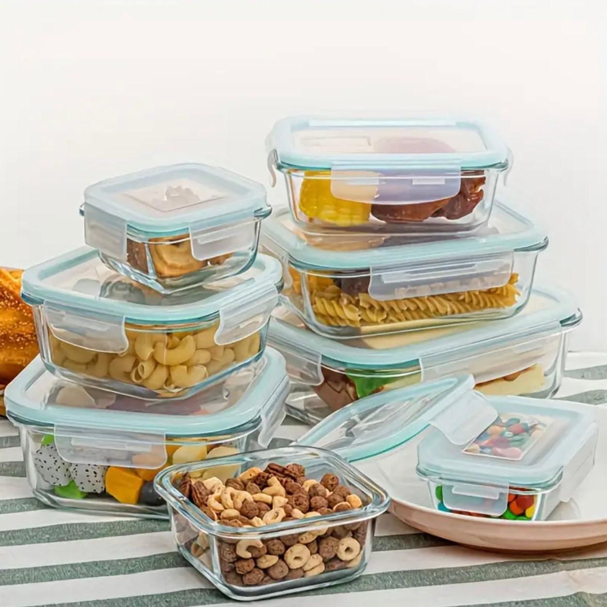 Zenora Glass Food Storage Container Set