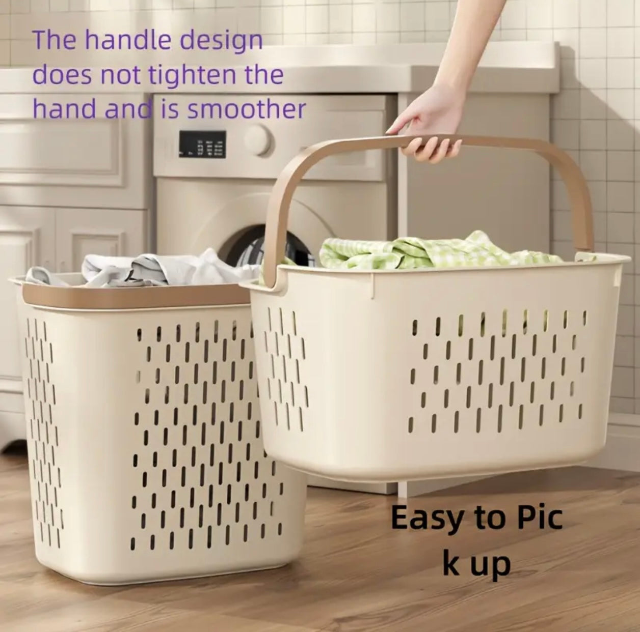 Zenora 2-Piece Large Laundry Hamper Set