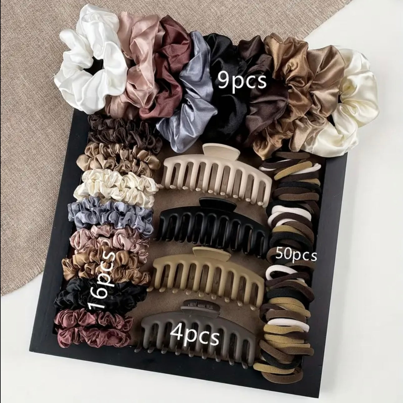 Zenora 79-Piece Women’s Hair Accessories Set