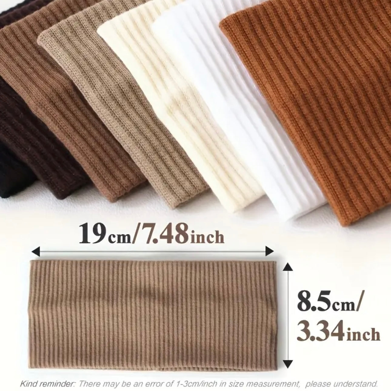 Zenora 7pcs Women’s Thickened Winter Headbands