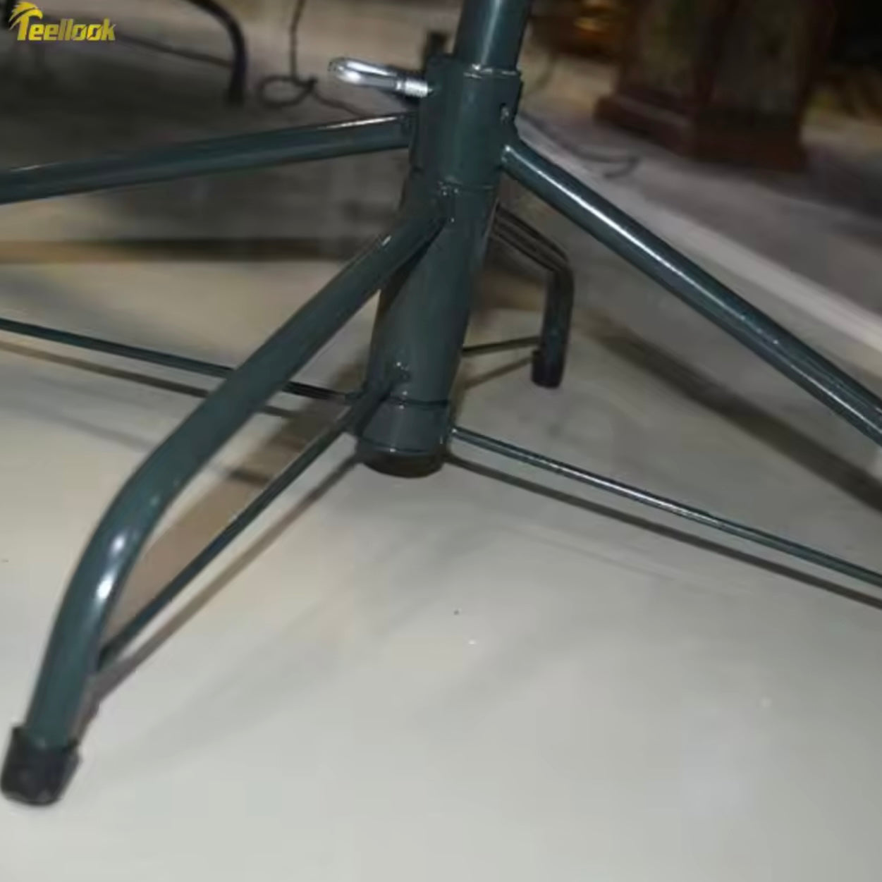 Teellook Luminous Flocking Snowflake Christmas Tree