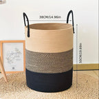 Zenora Extra-Large Scandinavian Collapsible Storage Basket