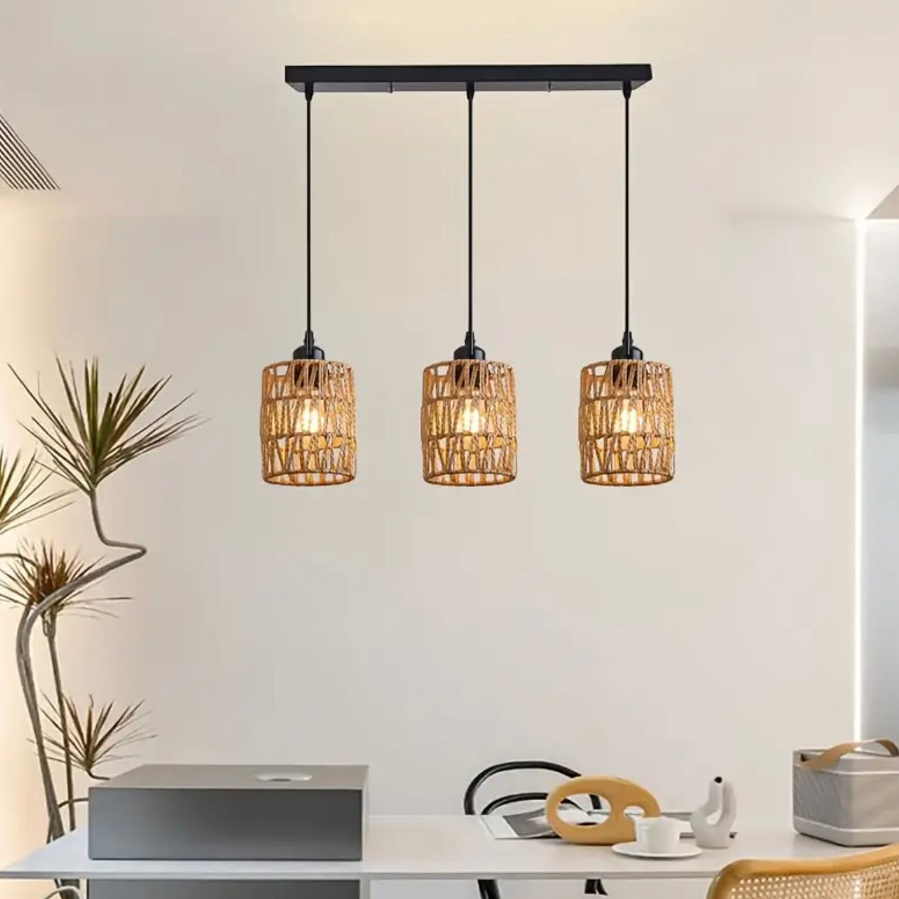 Zenora Bohemian Farmhouse Industrial Chic Pendant Light