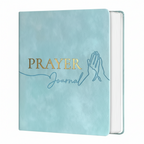 Faux Leather Daily Prayer & Gratitude Journal – Faith-Based Devotional Planner & Spiritual Reflection Notebook | Christian Prayer Book & Thoughtful Gift for Believers