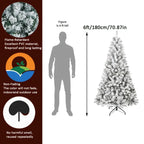 Zenora Snow-Flocked Artificial Christmas Tree