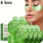 SADOER Aloe Vera Collagen Crystal Eye Mask – 6 Box Set