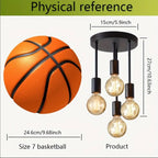 Zenora Black Modern 4-Light Iron Branch Chandelier