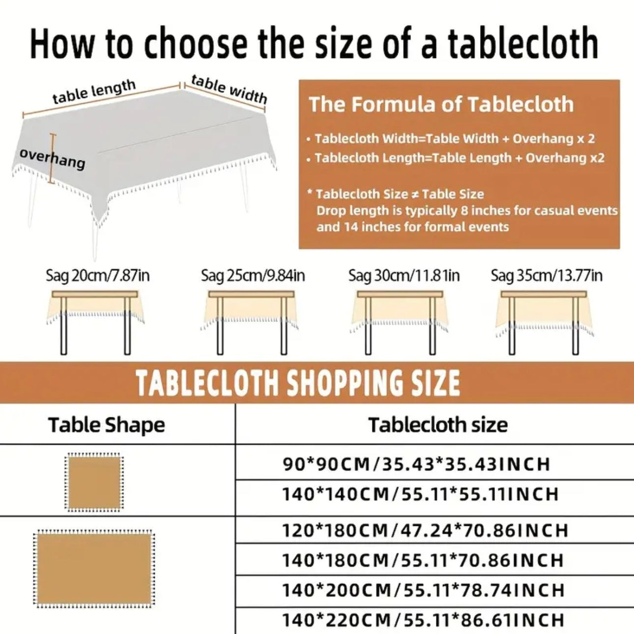 Zenora Bohemian Ruffled Rectangular Tablecloth