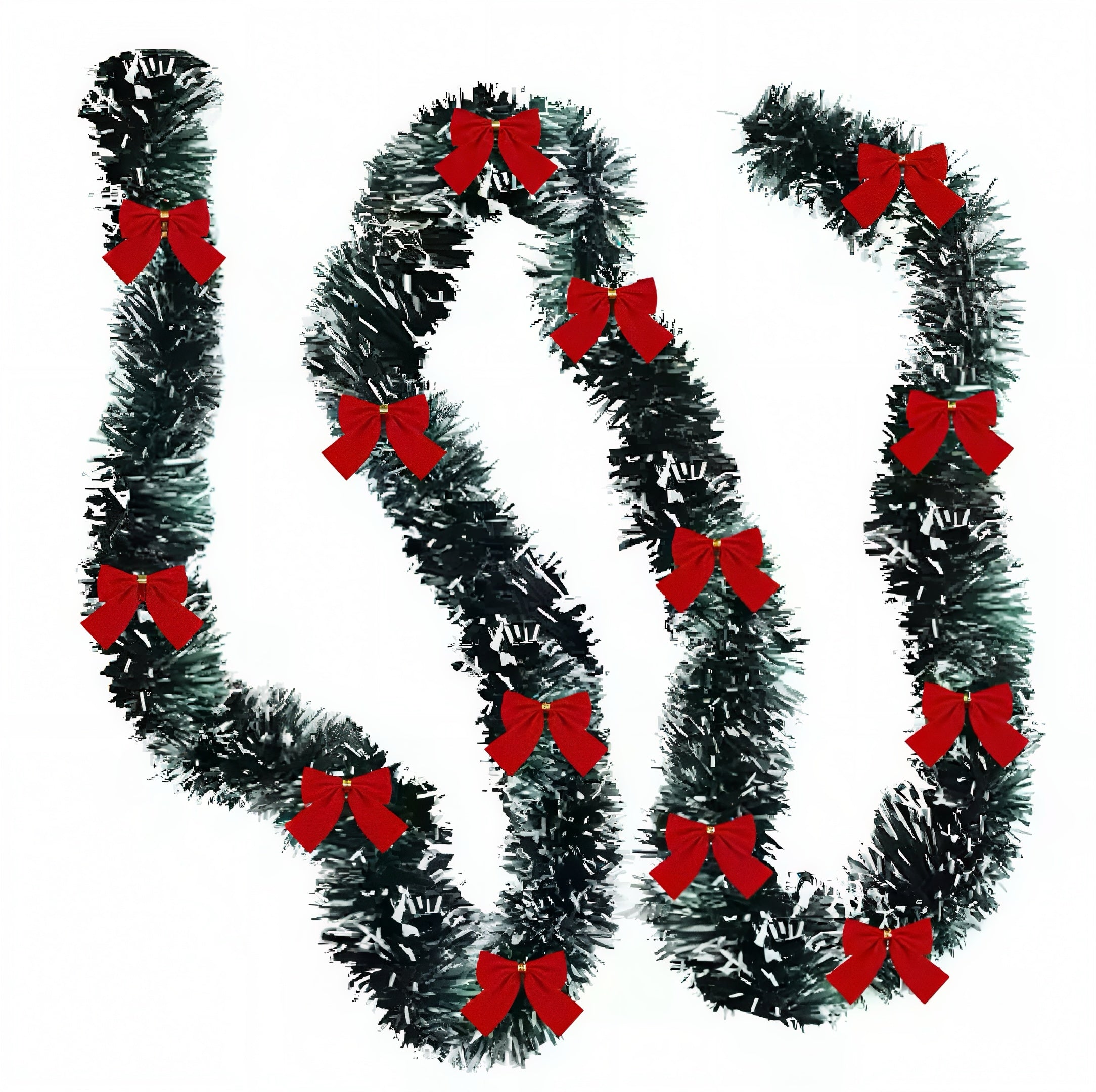 Zenora Artificial Christmas Garland with Bowknot