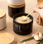 Zenora Ceramic Salt & Pepper Bowl Set