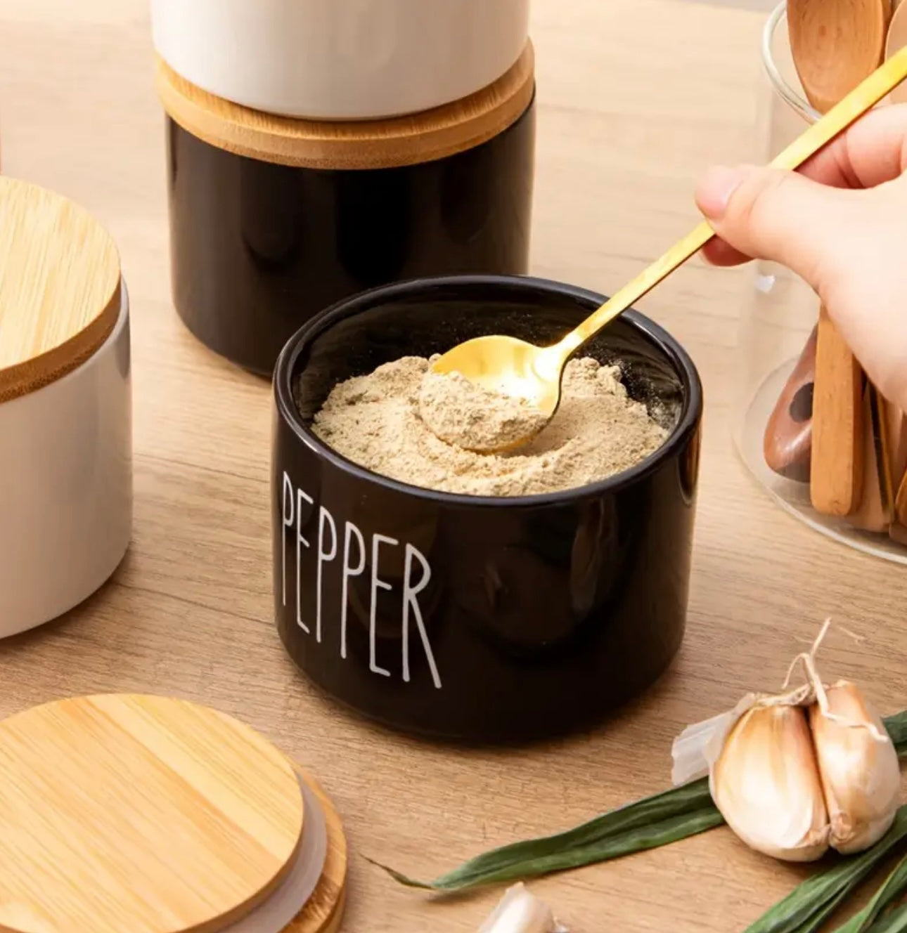 Zenora Ceramic Salt & Pepper Bowl Set