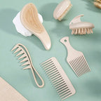 Zenora 9pcs Wheat Straw Hair & Scalp Care Set