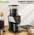 Zenora Biolomix 300W Electric Conical Burr Coffee Grinder