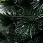 Teellook Encrypted Fiber-Optic PVC Christmas Tree Set