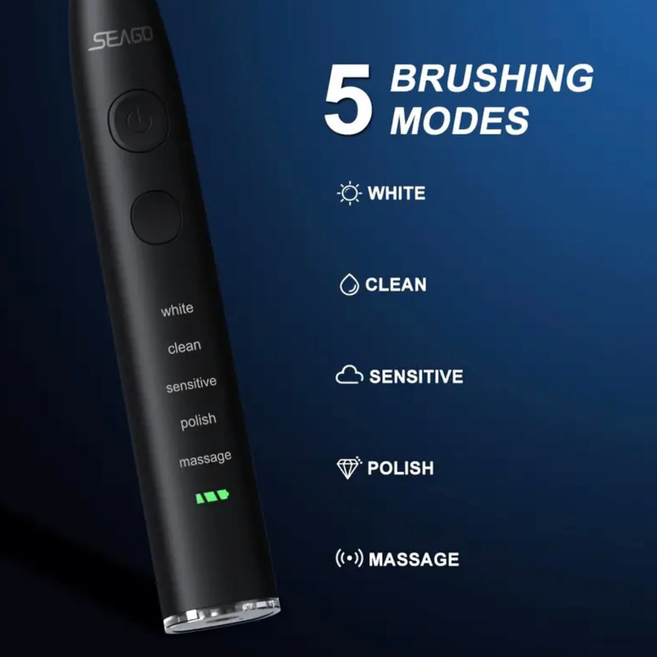 Zenora Sonic Electric Toothbrush for Men