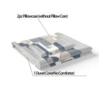 Zenora 3-Piece Printed Polyester Bedding Set