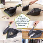 Zenora Dustpan & Broom 3-Set