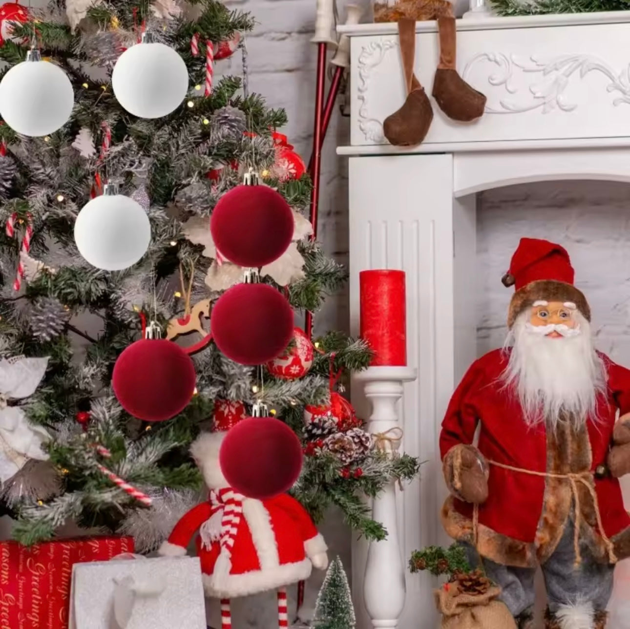 Zenora Velvet Christmas Ball Ornament