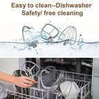 Zenora 1400W Smart Stand Mixer – 6.2L Stainless Steel Bowl