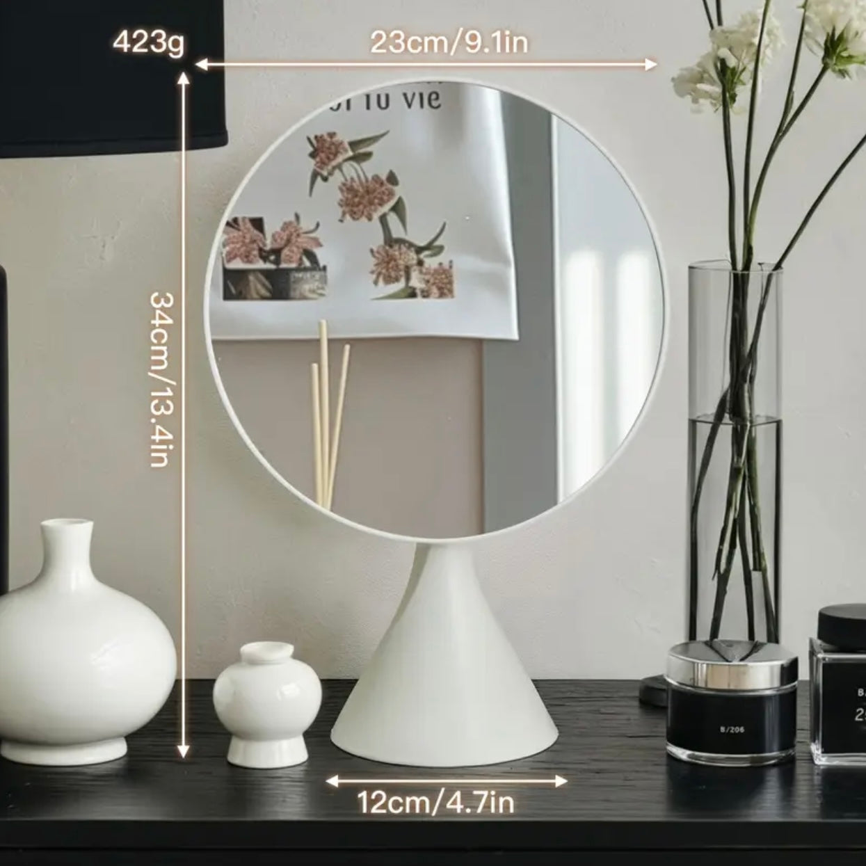 Zenora DONGZHANGGUI Adjustable Makeup Mirror