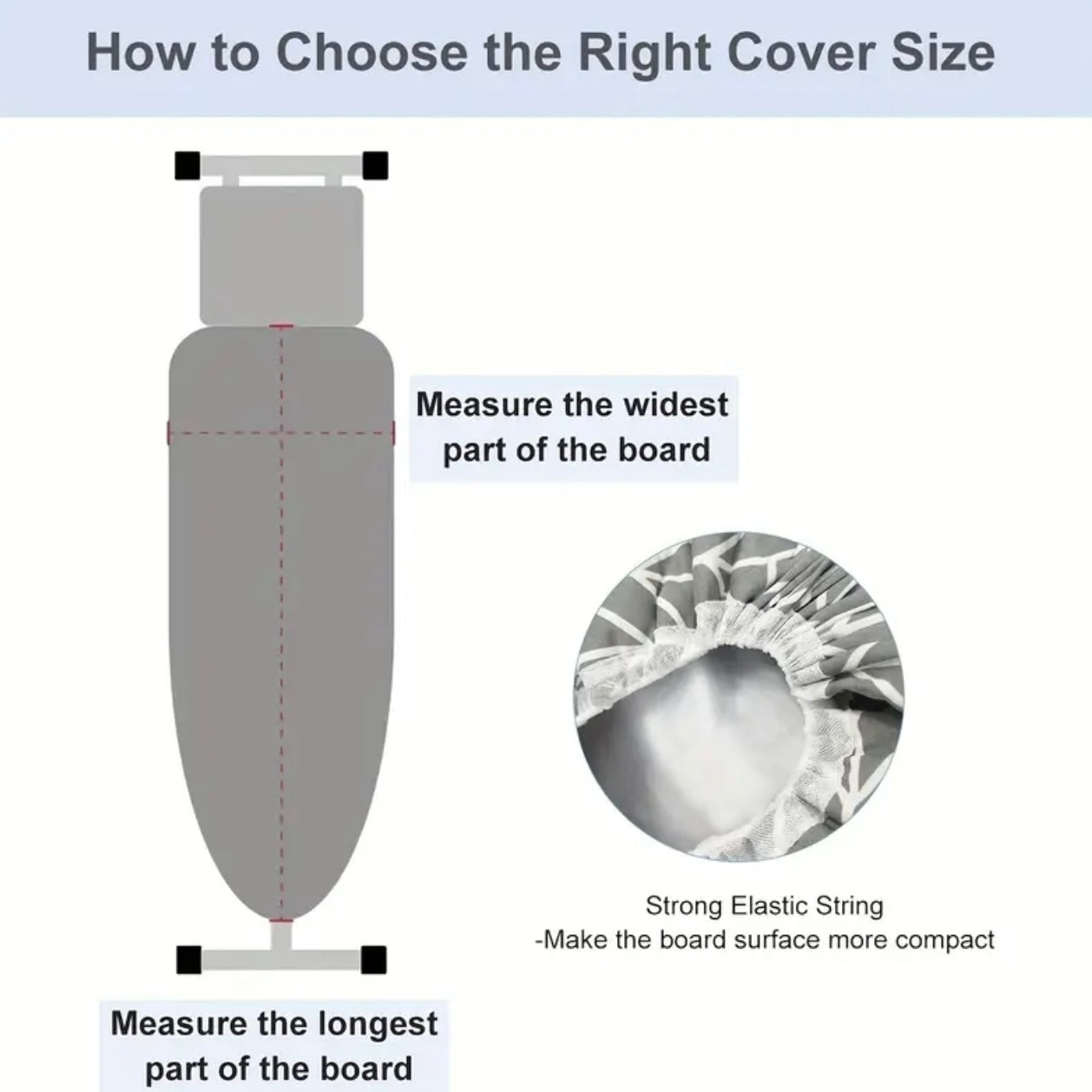 Zenora Heavy-Duty Ironing Board Cover & Pad