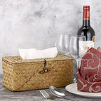 Liora Woven Storage Basket with Lid