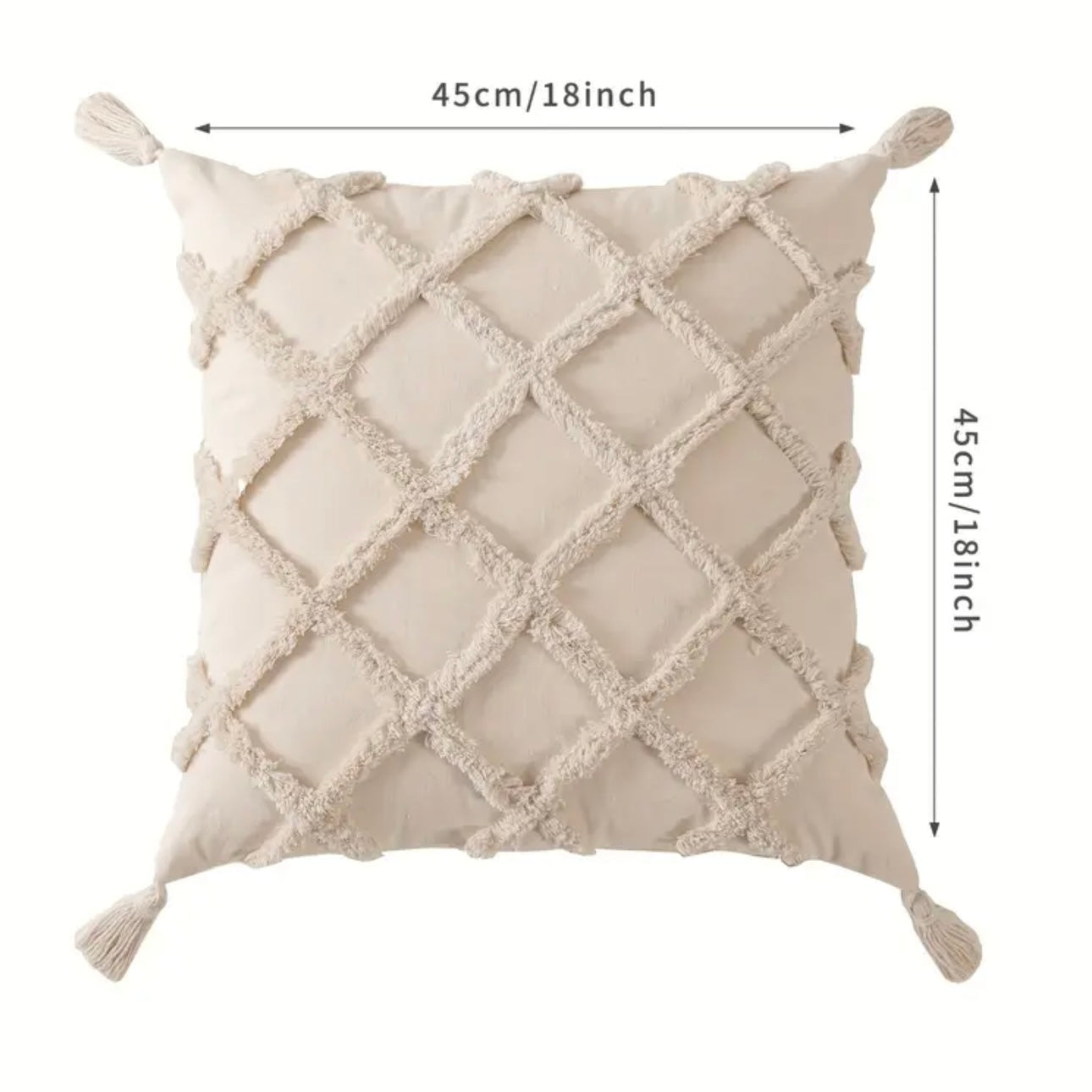 Zenora 4pcs Bohemian Throw Pillow Covers