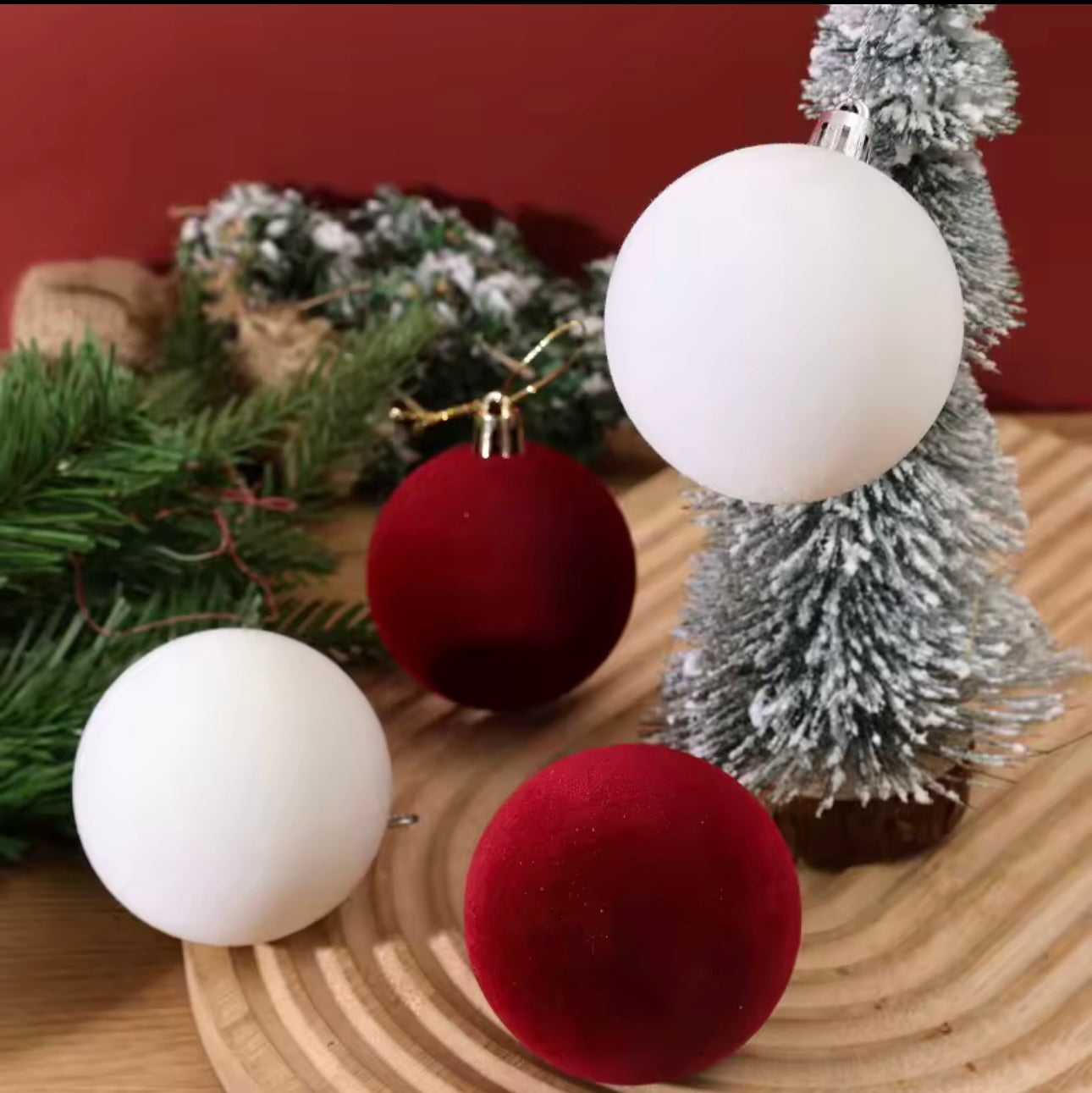 Zenora Velvet Christmas Ball Ornament