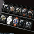 MSCXDK 10pcs Men’s Luxury Fashion Quartz Watch Set