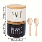 Zenora Ceramic Salt & Pepper Bowl Set