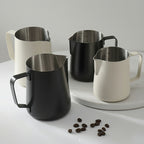 Zenora Stainless Steel Milk Frothing Pitcher Set