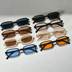 8-Piece Set – Stylish Unisex Square Frame Glasses for Everyday Street Style