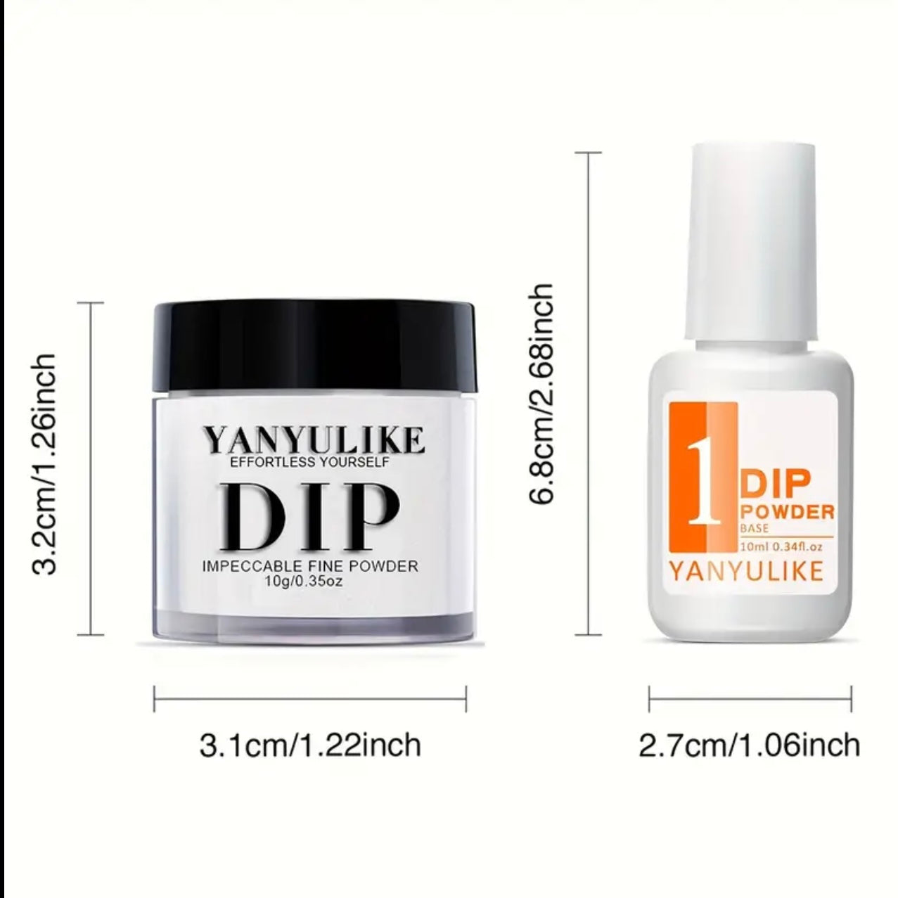 Zenora 4-Color Dip Powder Nail Kit