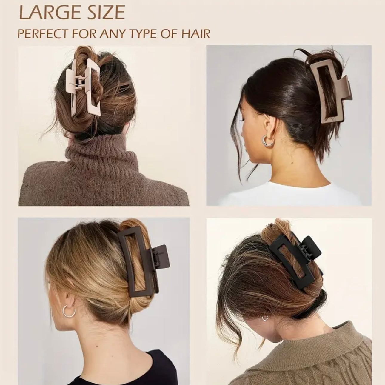 Zenora 5pcs Spa Headband & Wristband Set with Hair Claw Clips