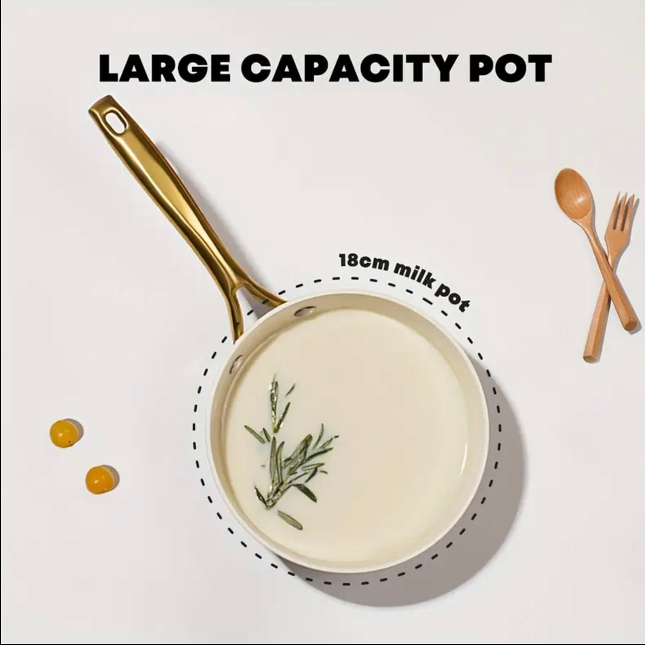 Zenora Light Luxury Ceramic Cookware Set (11pcs)