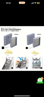 Zenora Stainless Steel Vegetable & French Fry Cutter