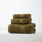 Zenora 3pcs 100% Cotton Luxury Towel Set