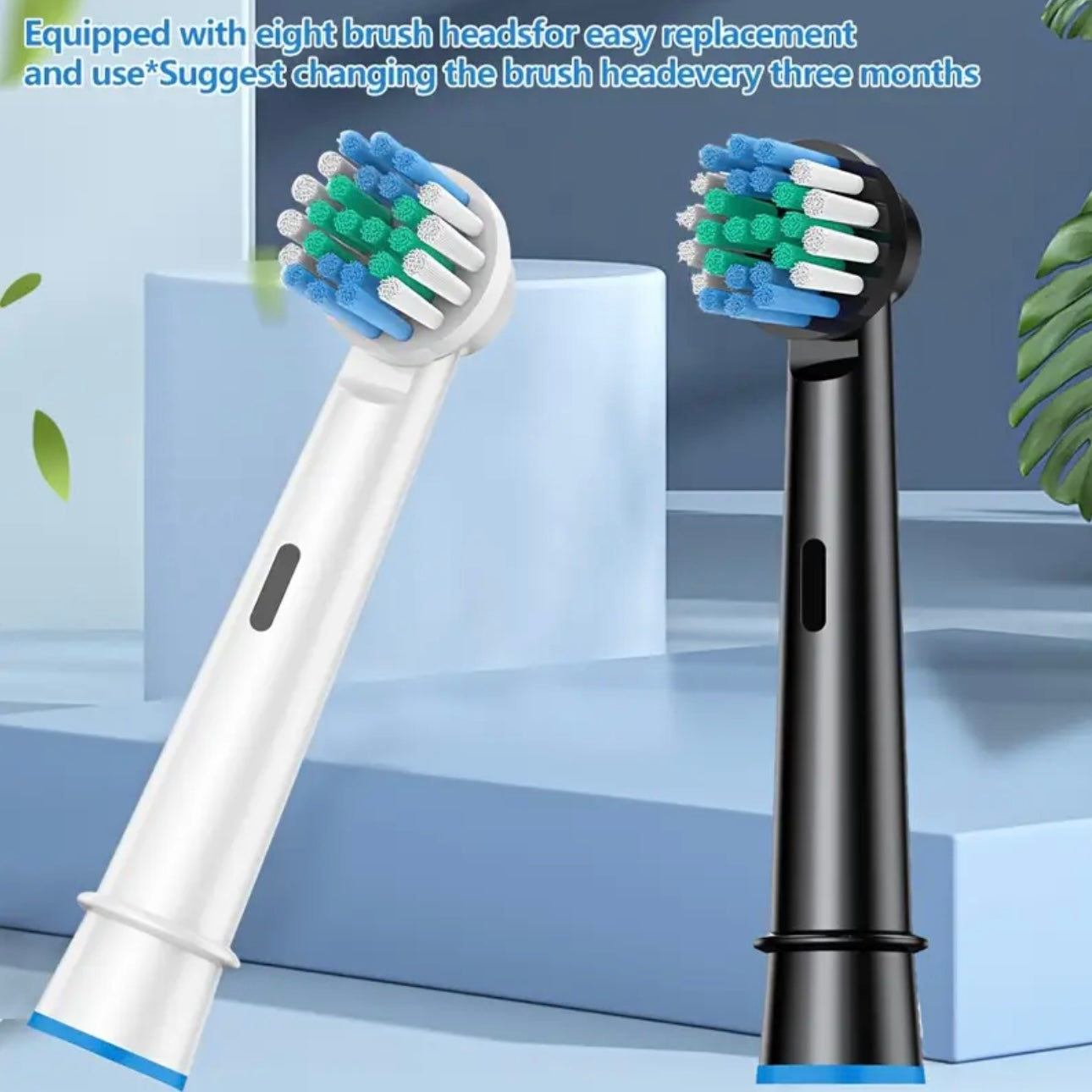 Zenora 8-Head Rotating Electric Toothbrus