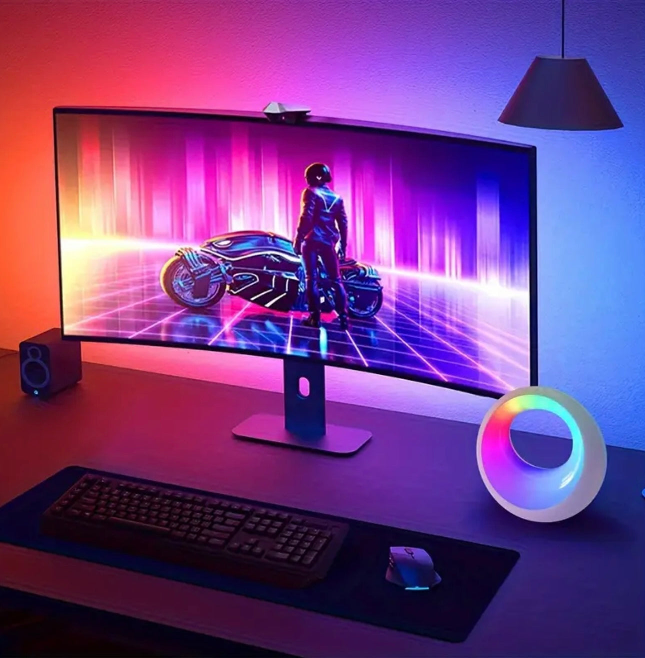 Zenora Modern Touch Bedside Table Lamp