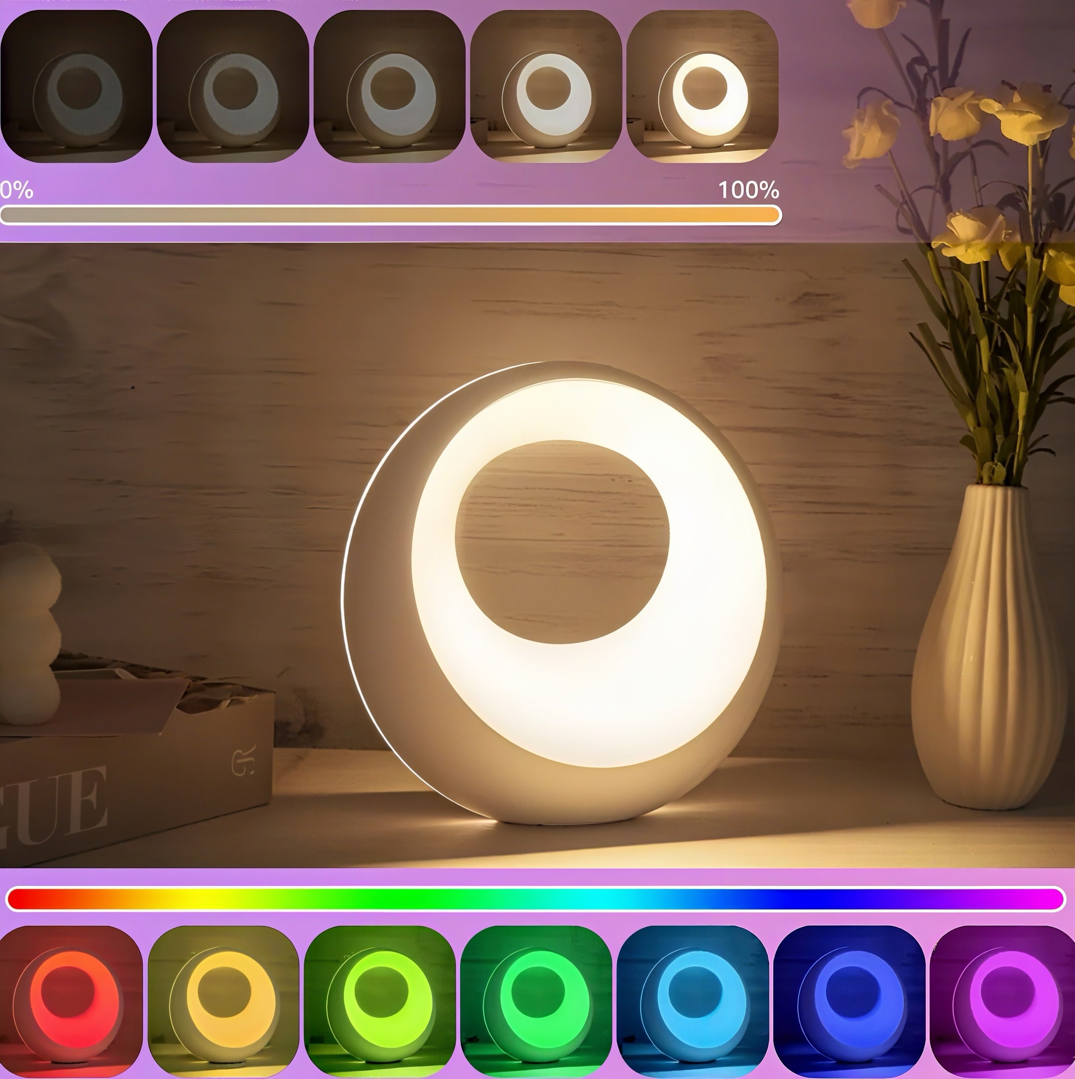 Zenora Modern Touch Bedside Table Lamp