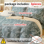 Zenora 3-Piece Chengchengge Printed Down Comforter Set