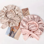 Zenora Ellitina Leopard Print Satin Sleep Cap