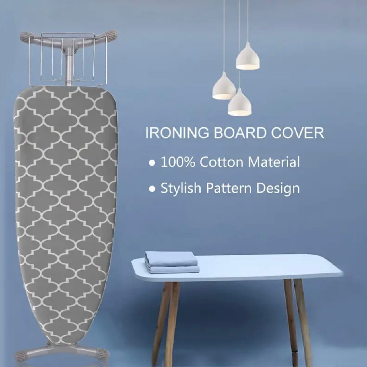 Zenora Heavy-Duty Ironing Board Cover & Pad